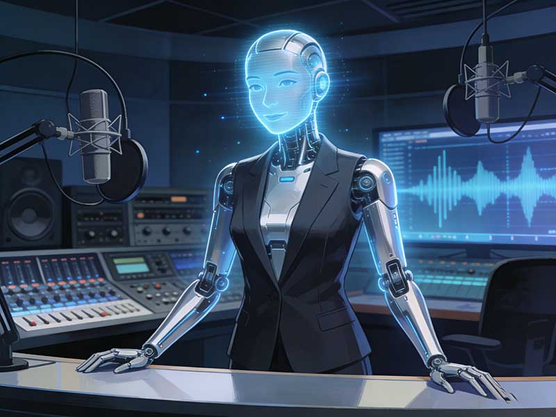 AI主播進(jìn)電臺(tái)：當(dāng)傳統(tǒng)電波遇見未來之聲